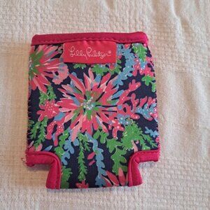 Lilly Pulitzer water bottle hugger neoprene